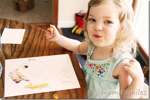 fish coloring page fun