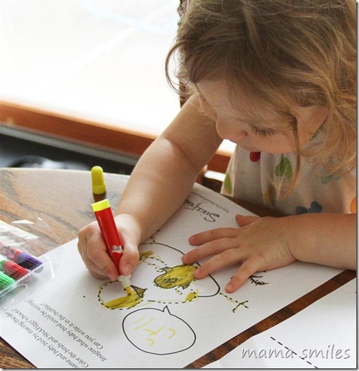 two-year-old speech bubble