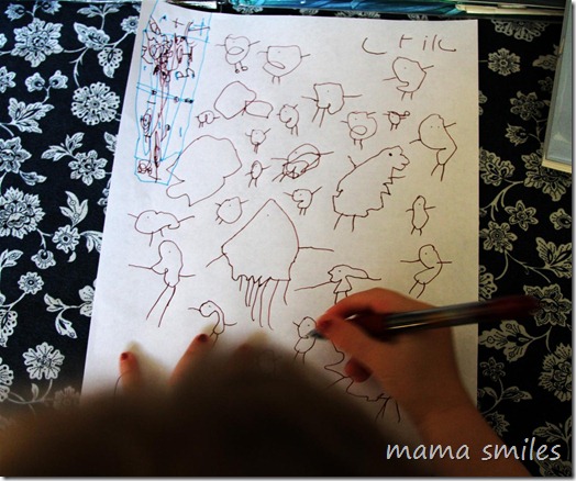 two-year-old people drawings