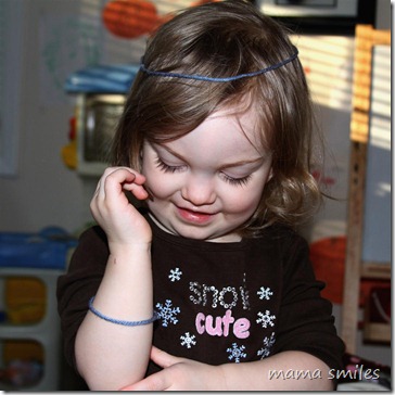 homemade jewelry for Lily