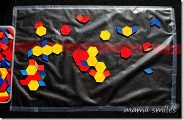 giant pattern block scenes