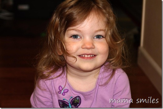 Happy two-year-old