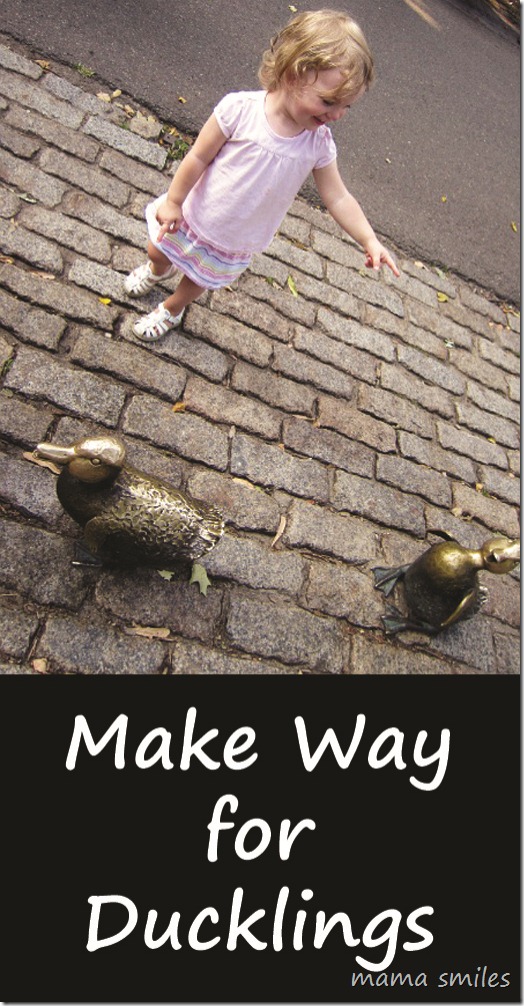 make way for ducklings