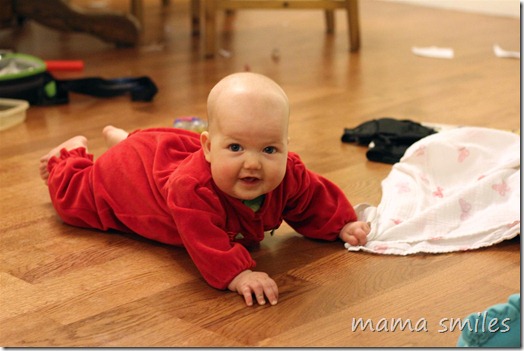 getting better at tummy time