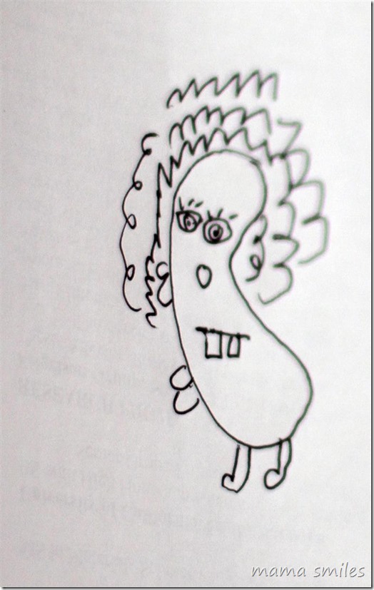 Pick and Draw illustrations by a seven-year-old