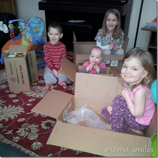 cardboard box play