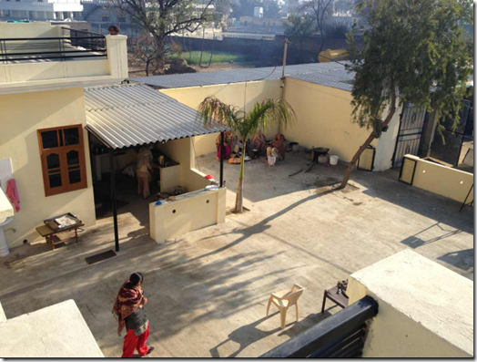 picture of house from above