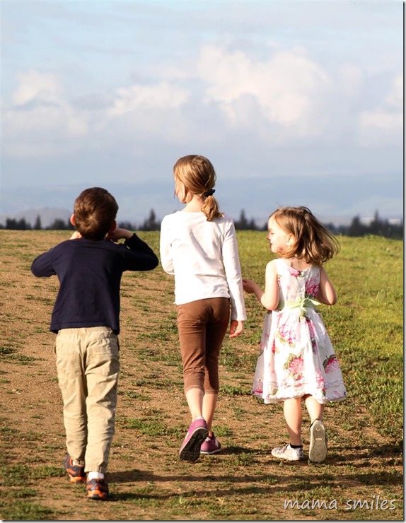 Evening walks help kids mellow out and process their day