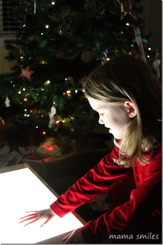 Light table magic for kids