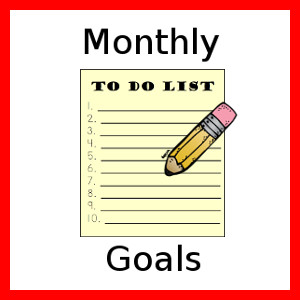 monthly goals linky at mama smiles