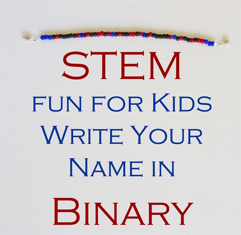STEM Fun for Kids: Code Your Name in Jewelry